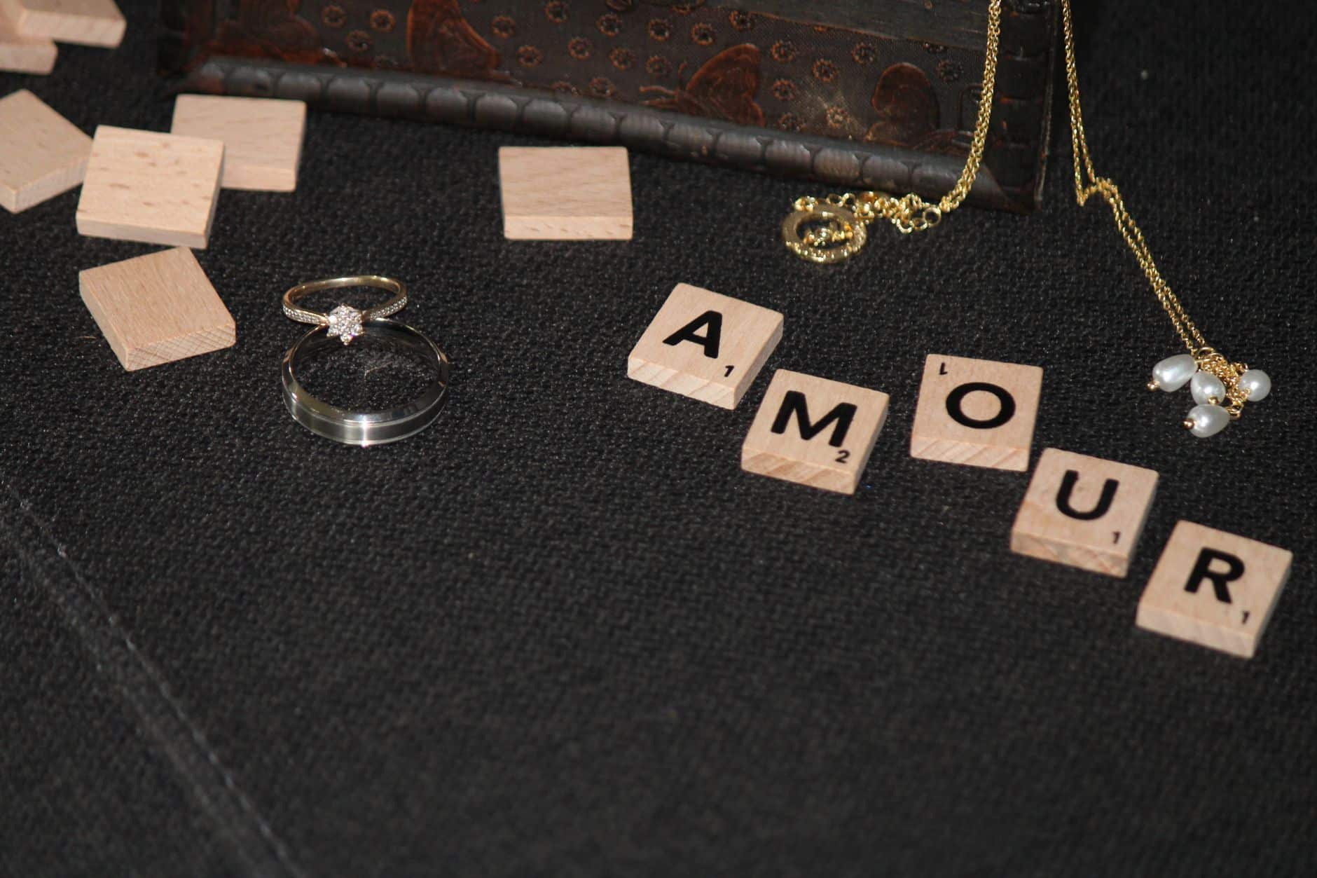 Alliances et dossier de mariage civil français